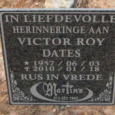 DATES Victor Roy 1957-2010