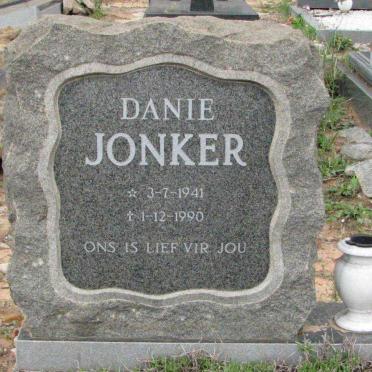 JONKER Danie 1941-1990