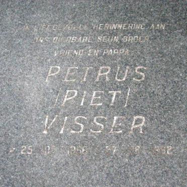 VISSER Petrus 1966-1992