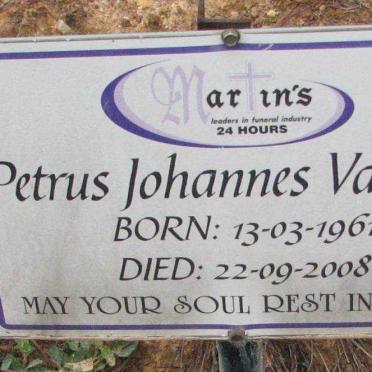 ZYL Petrus Johannes, van 1961-2008