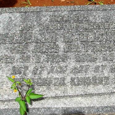 BOSHOFF Isabella M. nee Janse van RENSBURG 18??-197?