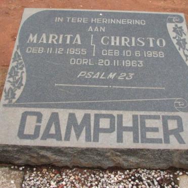 CAMPHER Marita 1955-1963 :: CAMPHER Christo 1958-1963 