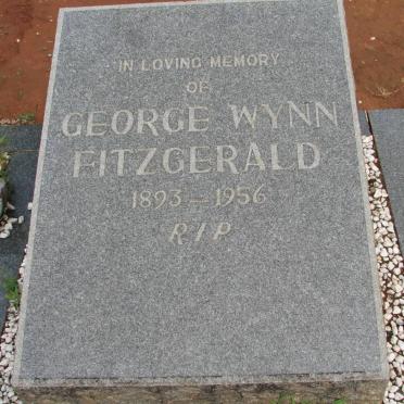 FITZGERALD George Wynn 1893-1956