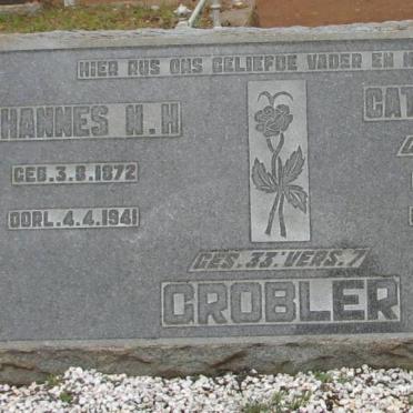 GROBLER Johannes N.H. 1872-1941 &amp; Catharina E.M. GROBLER 1876-1962