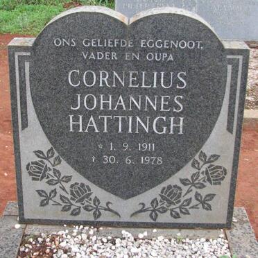 HATTINGH Cornelius Johannes 1911-1978