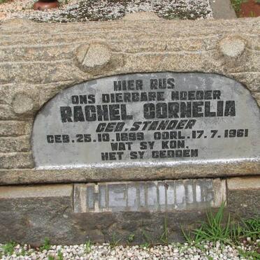 HENNING Rachel Cornelia nee STANDER 1899-1961