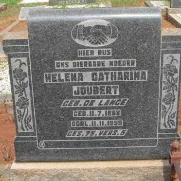 JOUBERT Helena Catharina nee de LANGE 1868-1959