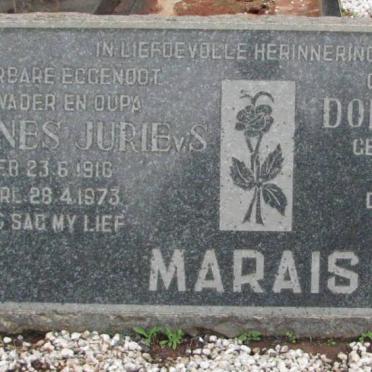MARAIS Johannes Jurie v. S. 1916-1973 &amp; Dorothea Maria DE SWARDT 1924-