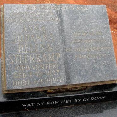 STEENKAMP Anna Johanna Helena nee VENTER 1897-1980