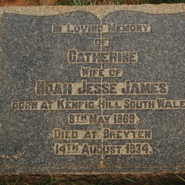 JAMES Catherine 1869-1934