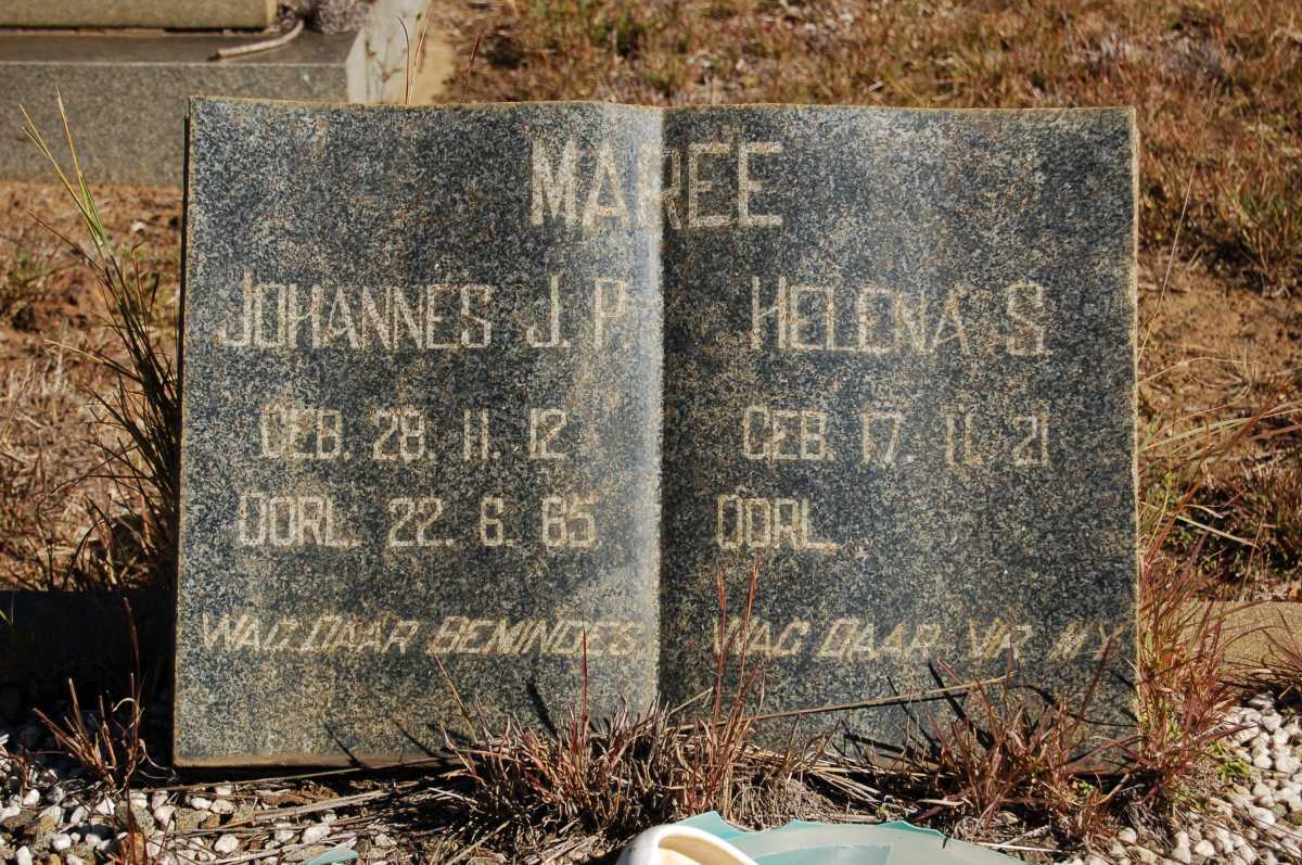 MAREE Johannes J.P. 1912-1965 &amp; Helena S. 1921-