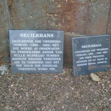 Mpumalanga, BALFOUR district, Barnardskop 637 IR, Skuilkrans, farm cemetery