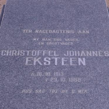 EKSTEEN Christoffel Johannes 1913-1988