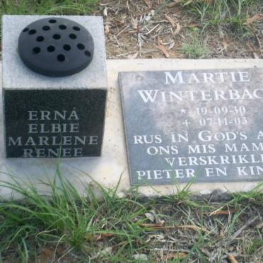 WINTERBACH Martie 1930-2003