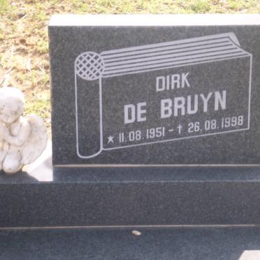 BRUYN Dirk, de 1951-1998