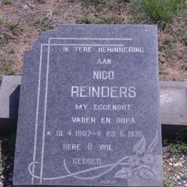 REINDERS Nico 1907-1970