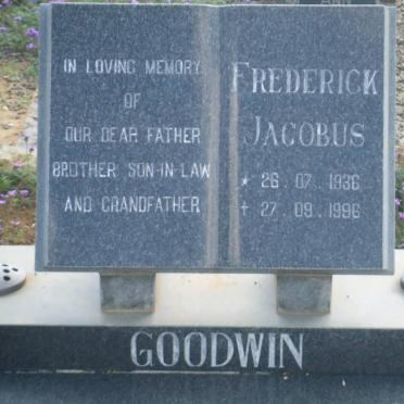 GOODWIN Frederick Jacobus 1936-1996