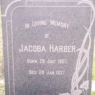 HARBER Jacoba 1907-1937