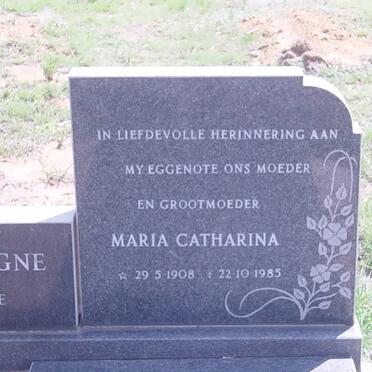 LABUSCHAGNE Johannes Theodorus 1904-1988 &amp; Maria Catharina 1908-1985