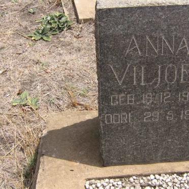 VILJOEN Anna 1930-1932