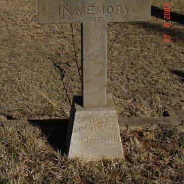 ANDERSON Charles Twizle