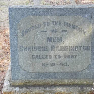 BARRINGTON Chrissie -1943