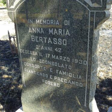 BERTASSO Anna Maria -1930