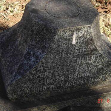 BENNETT Jessie Anna  formerly ISAACS  nee BROWN -196?