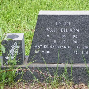 BILJON Lynn, van 1901-1991