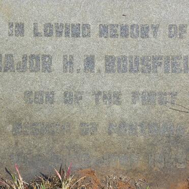 BOUSFIELD H.M. -1953