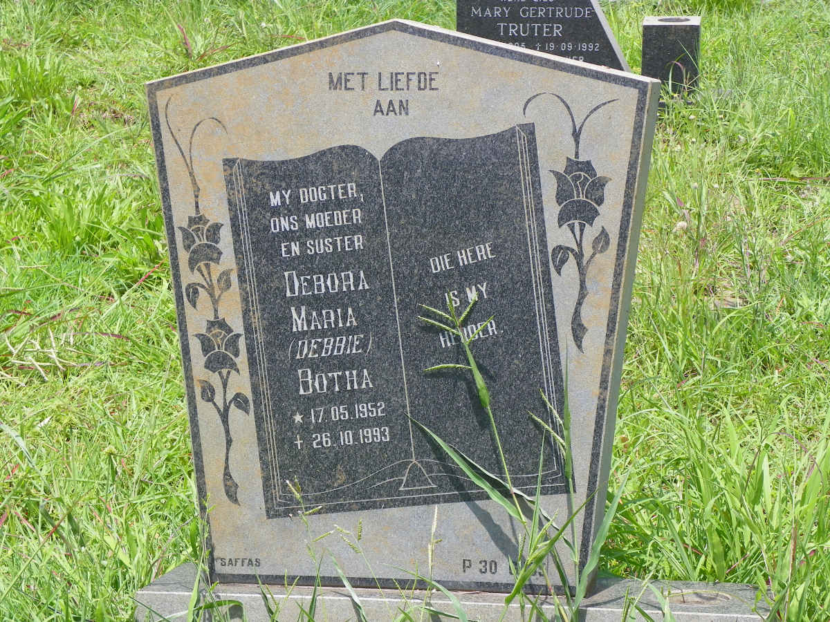 BOTHA Debora Maria 1952-1993