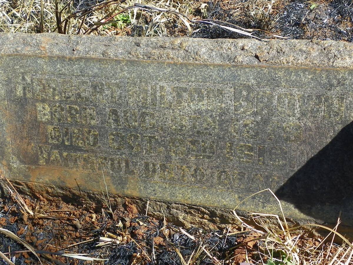 BROWN Herbert Milton 1879-1916_1