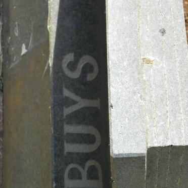 BUYS Jan Adriaan 1907-1989 &amp; Florence Sarah 1910-