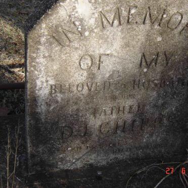 CHIPPS D.J. 1863 -1921