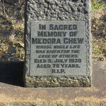 CHEW Medora -1939