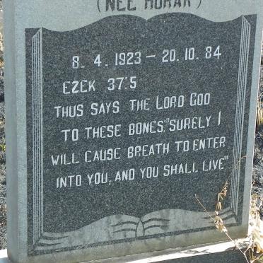 COETZEE Anna Susanna nee HORAK 1923-1984