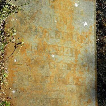 CAMPBELL Billy William Martin -1943