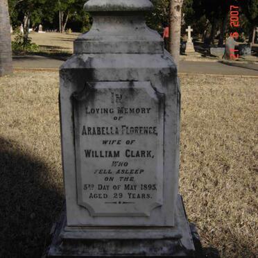 CLARK Arabella Florence -1893