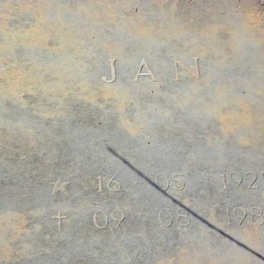 COERTZE Jan 1925-1989