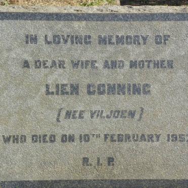 CONNING Lien nee VILJOEN -1957