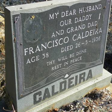 CALDEIRA Francisco -1936