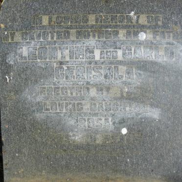 CERISOLA Leontine &amp; Carlo