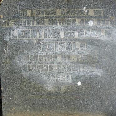 CERISOLA Leontine &amp; Carlo