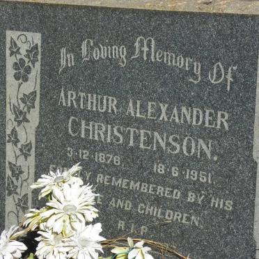 CHRISTENSON Arthur Alexander 1876-1951