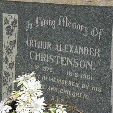 CHRISTENSON Arthur Alexander 1876-1951