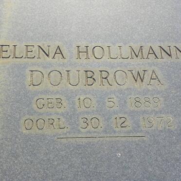 DOUBROWA Elena, HOLLMANN 1889-1972