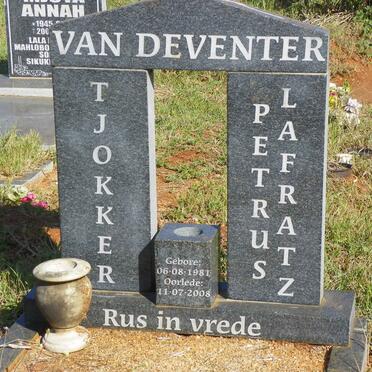 DEVENTER Petrus Lafratz, van 1981-2008