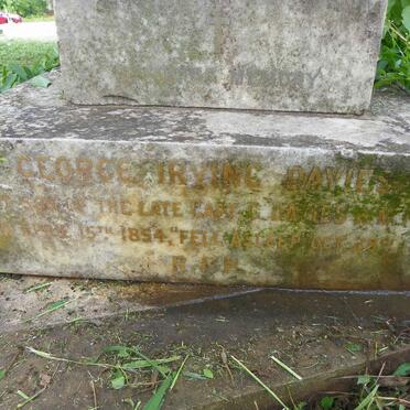 DAVIES George Irving 1854-1886