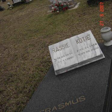 ERASMUS Rassie 1914-1982 &amp; Kotie 1918-2000