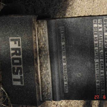 FROST Alfred Mayo 1856-1905